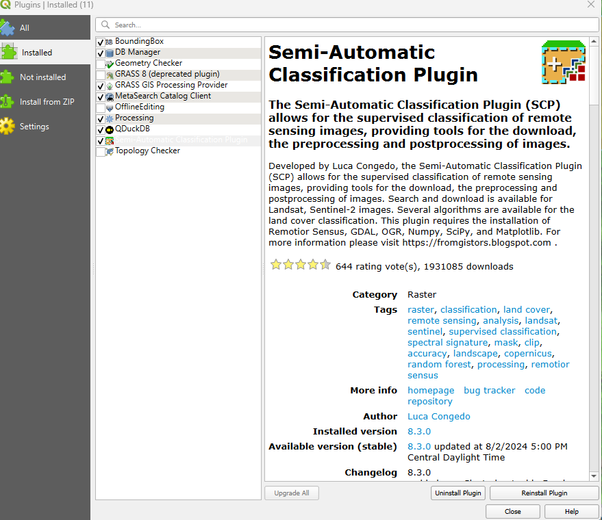 Install QGIS Plugin